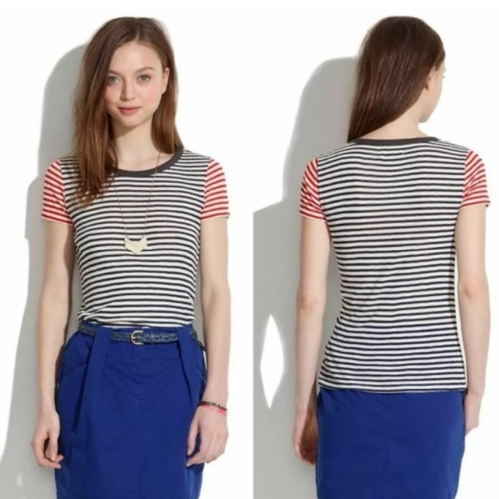 MADEWELL NAUTICAL STRIPED TEE